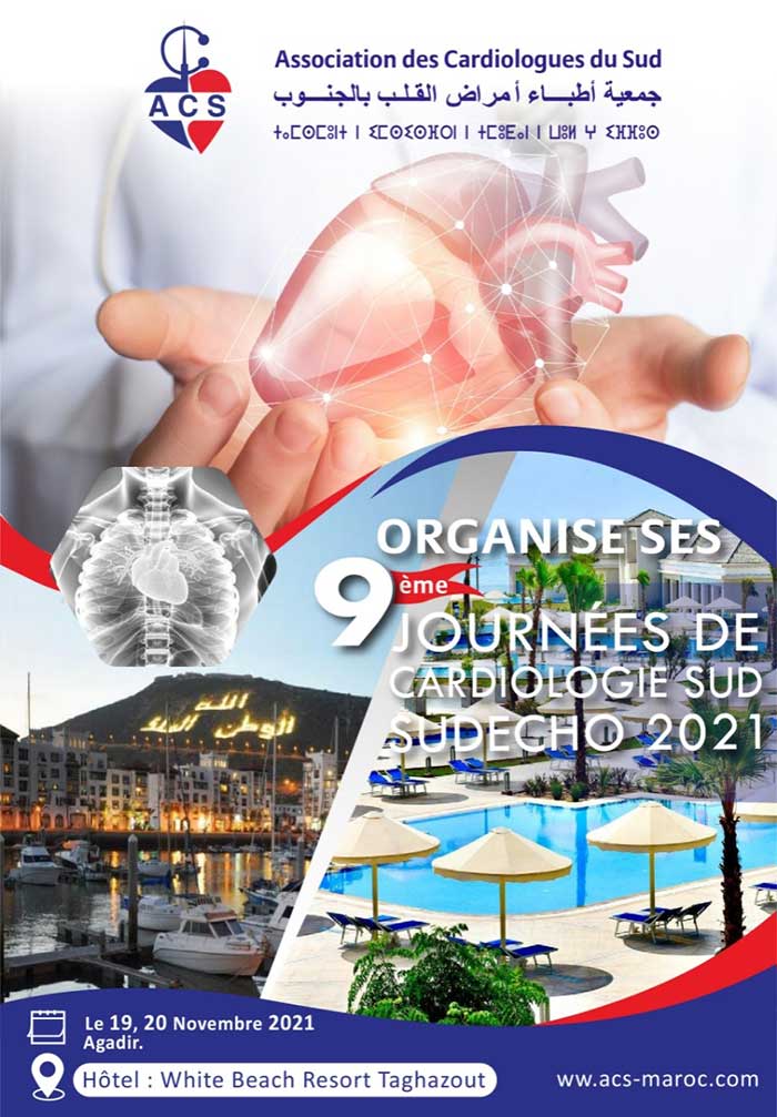 You are currently viewing 9èmes Journées de Cardiologie du Sud – SUDECHO 2021